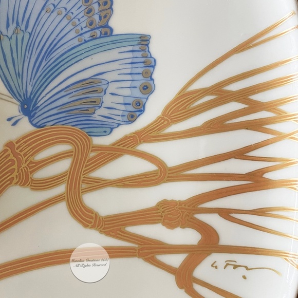 Rosenthal Germany Plate Alain Le Foll Butterfly Studio Linie - Picture 5 of 7